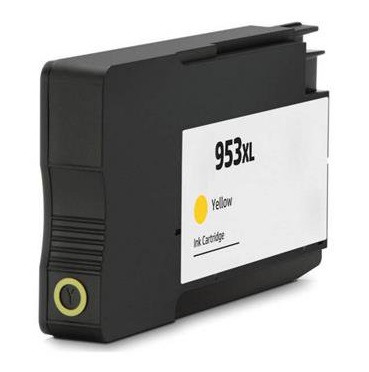 Compatible HP 953XL Yellow High Capacity Ink Cartridge (F6U18AE)
